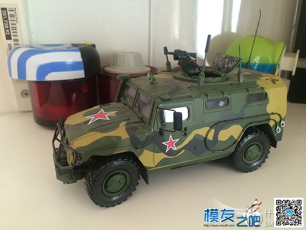 小号手 1/35  M112斯崔克 M1129自行迫击炮车 迫击炮,号手 作者:大牛 5769 