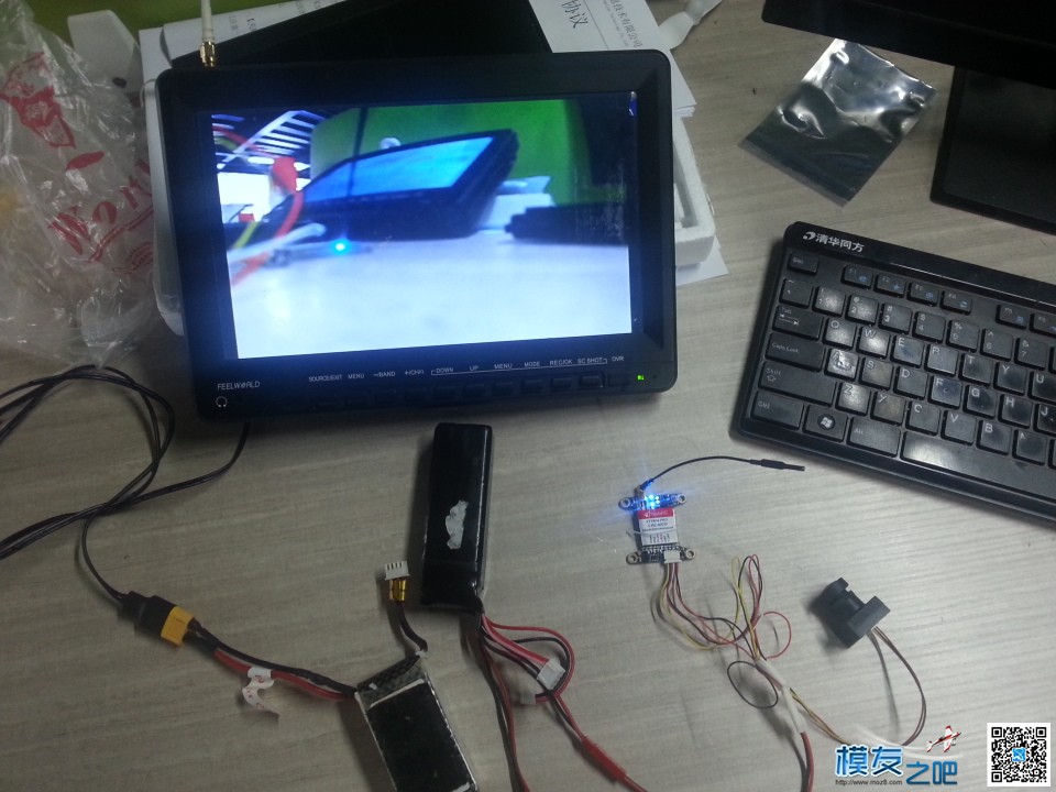 PANDA VT5804PRO图传上手初体验 穿越机,天线,图传,飞控,电调 作者:师路 922 