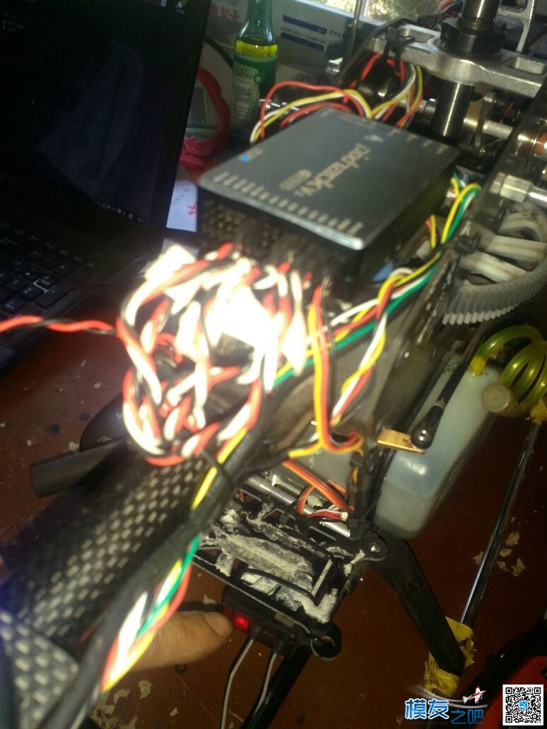 富丽450Pro加装飞控图传实验！  作者:魔兽 2544 