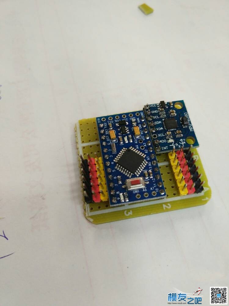 学论坛里做的MWC飞控 基于arduino pro mini 飞控,arduino做飞控,arduino 四轴,Arduino飞控,mwc 作者:昶春斋 2864 