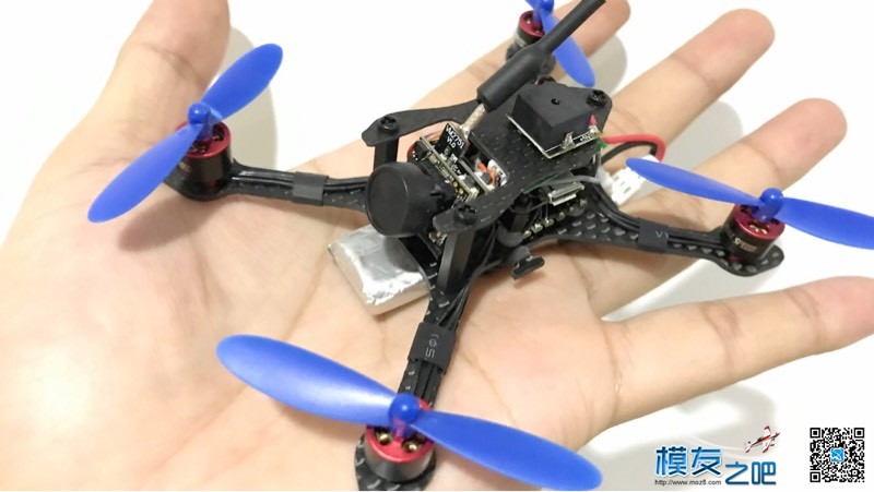 1s无刷穿越机 Bat-100 fpv 视频  作者:asslee 5970 