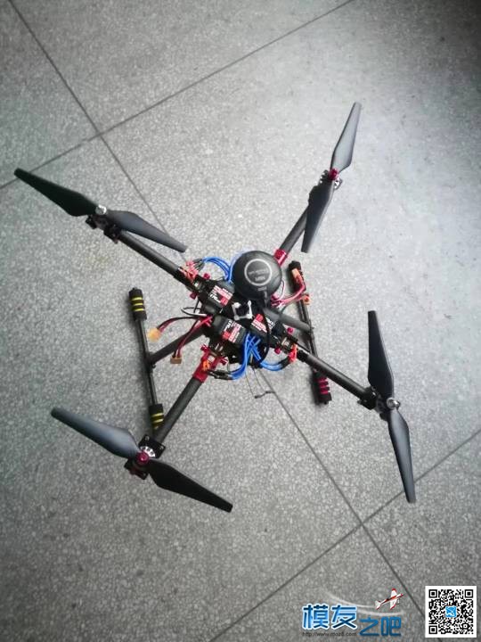自组折叠小四轴求赞 DIY,四轴,机架 作者:Mature 3569 