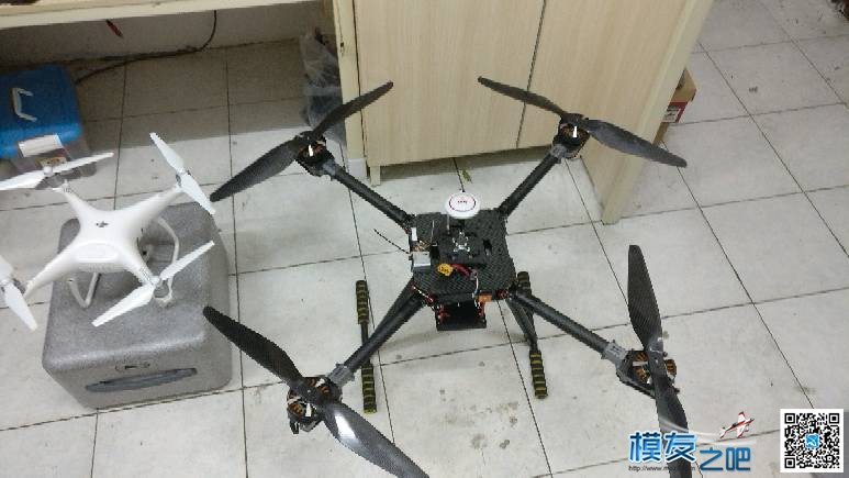 自组折叠小四轴求赞 DIY,四轴,机架 作者:川师鲤鱼 5620 