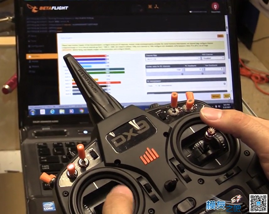给babyhawk安装地平线DSMX接收机和配置Betaflight详细视频 飞控,遥控器,接收机,betaflight 作者:卖烧烤夫斯基 8611 