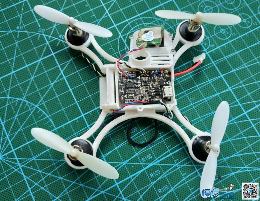 萌新3D打印小飞机第一弹 飞控,3D打印,接收器,机架,3d打印飞机部叫 作者:ayowei 6130 