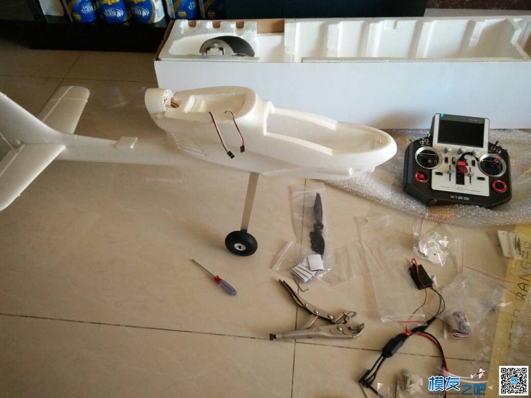 [教程帖]一步一步制作一台垂直升降的固定翼（慢更） 固定翼 作者:SATXIN 2656 