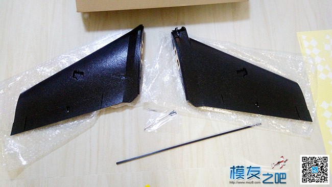 AR.WING飞翼的开箱与简单组装试飞--回归固定翼FPV 穿越机,固定翼,电池,天线,舵机 作者:foxtwo 264 