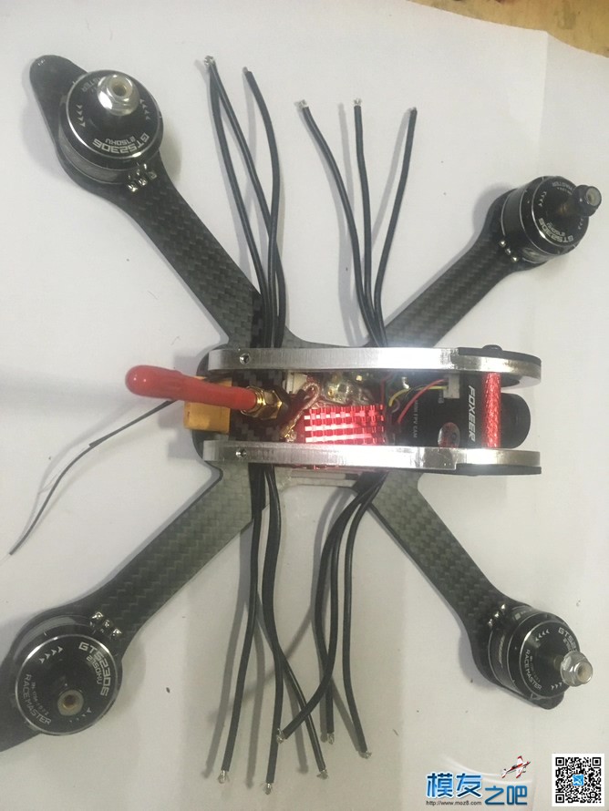 黑蚁PRO+GTS2306+蛋架   装机+炸机 穿越机,天线,图传,飞控,电调 作者:长脸怪 1899 