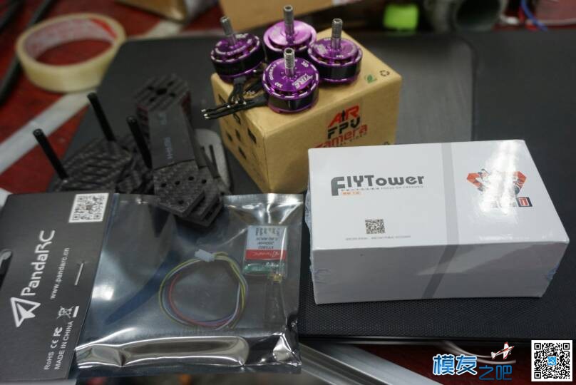 换上黑蚁飞塔爽飞 图传,飞控,电调,OSD 作者:gryffin 3686 