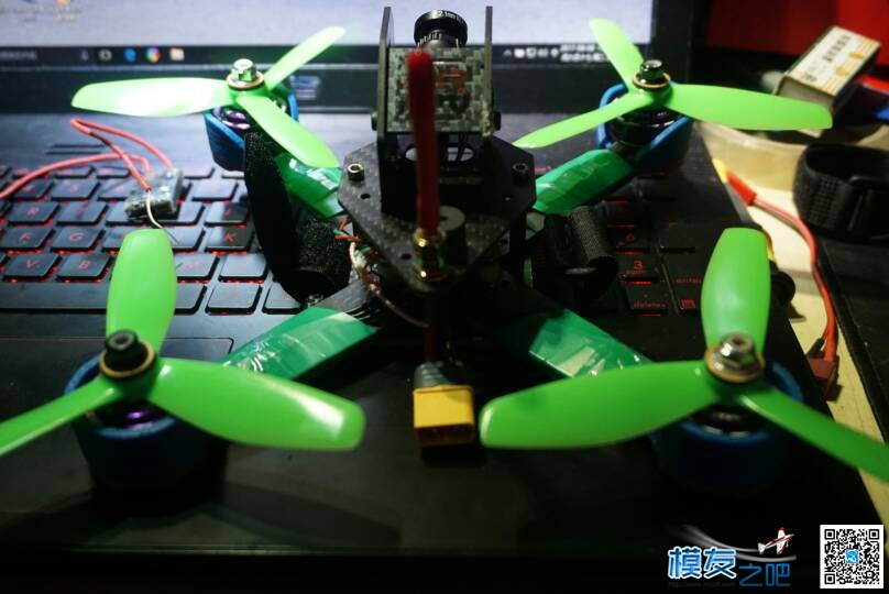 换上黑蚁飞塔爽飞 图传,飞控,电调,OSD 作者:gryffin 1046 