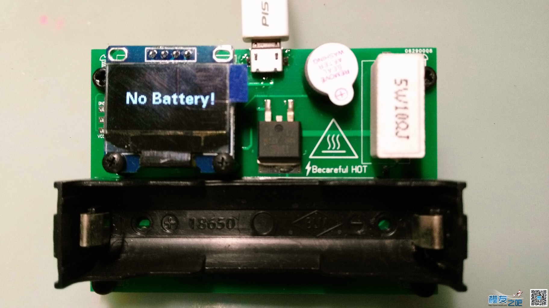 开源18650锂电池容量测试仪 电池,开源,PCB,led手电筒,server 作者:server 3245 