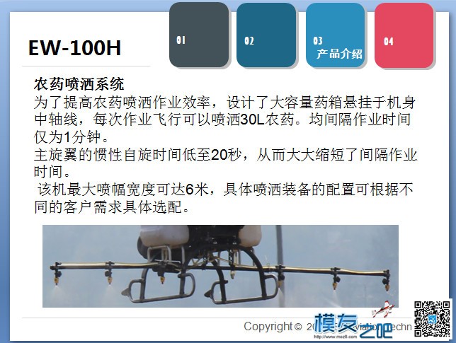 EW-100H农业植保无人直升机 直升机,H160M直升机,UH1H直升机,H53E直升机,H120直升机 作者:xmj1994 730 