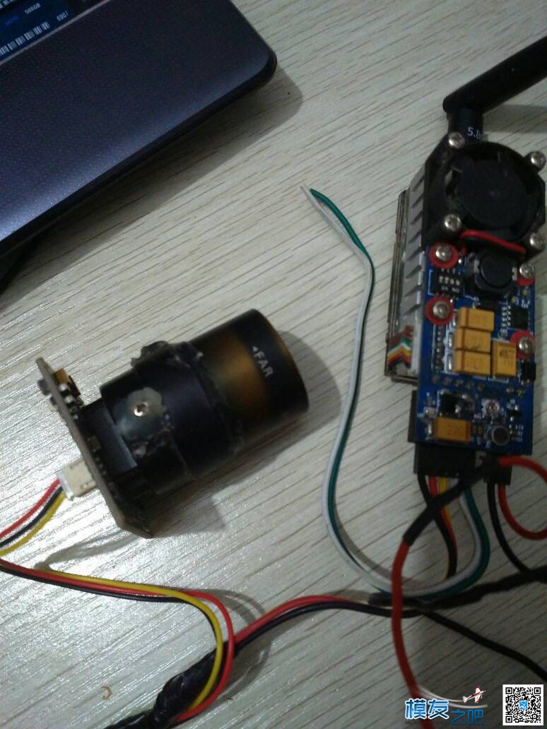 请教把监控摄像头DIY为FPV摄像头的线路焊接问题  作者:魔兽 981 