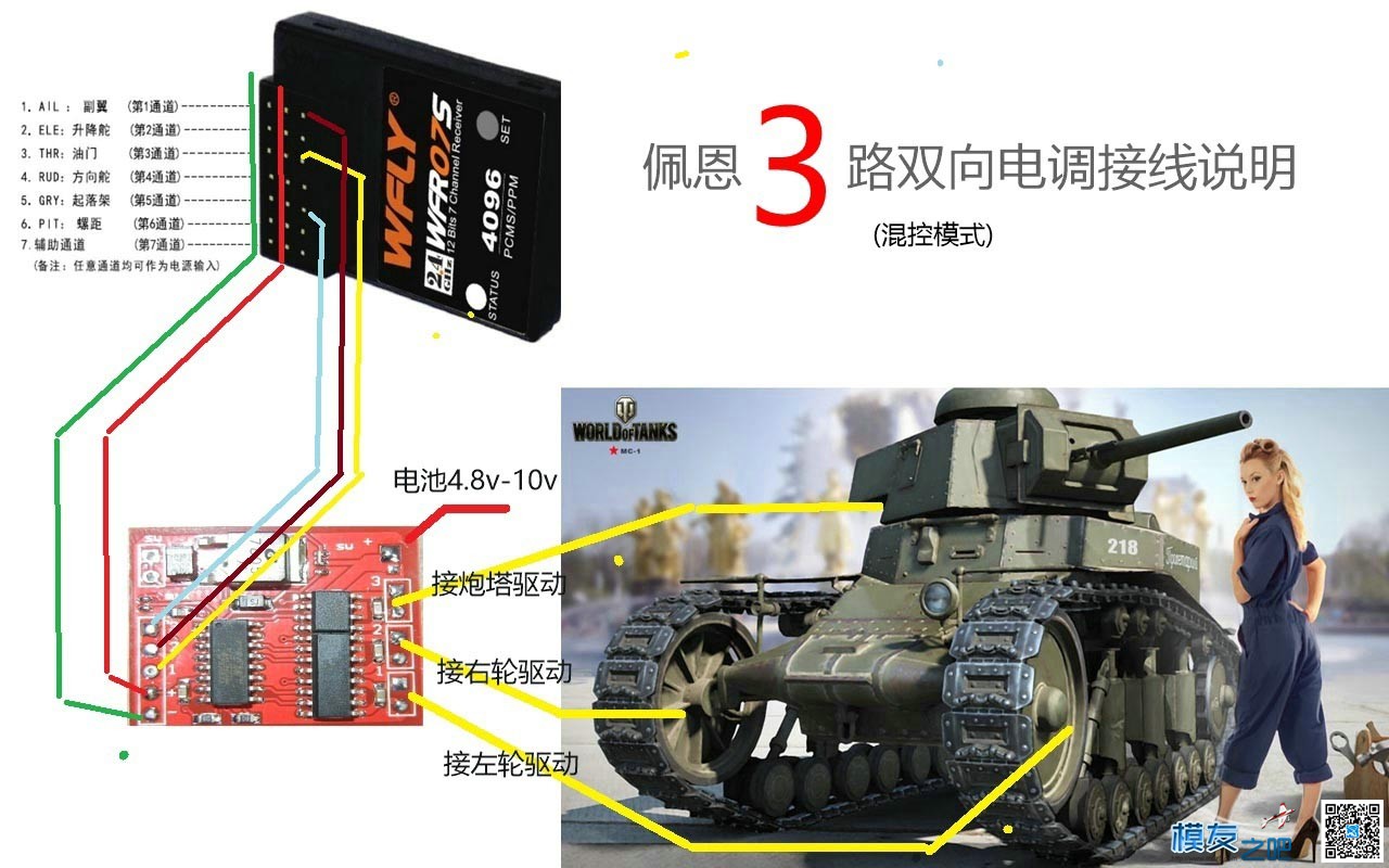 3路双向电调 电调,双向无刷电调 作者:payne.pan 9258 