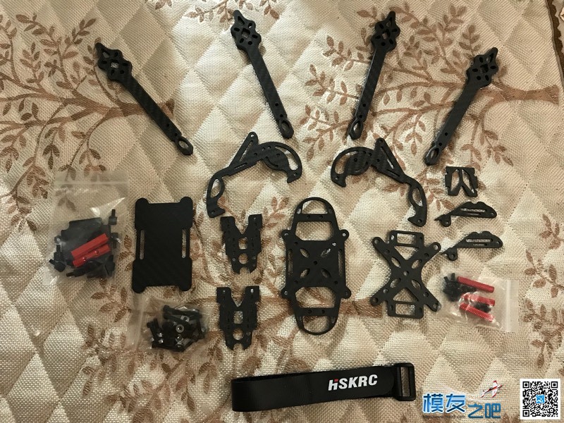 HSKRC 火山口 HSK5-X215  穿越机架开箱 穿越机,电调,机架 作者:南京-涛 3380 