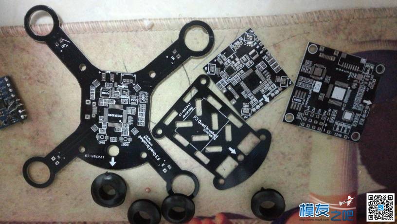 赠送自画的F3有刷飞控、F3无刷飞控、刷固视频更新、支持PPM  作者:无敌小白 3648 