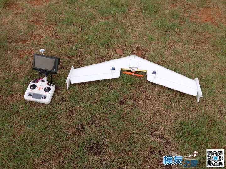 FT spear飞翼搭载RTW飞行 电池,图传,飞控,电调,电机 作者:飞越天际线 7029 