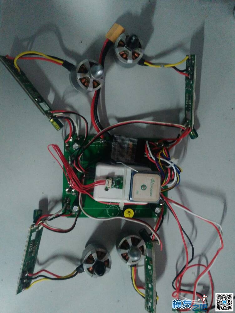 80元买的澄星cx20尸体 飞控,电调,接收机,APM,GPS 作者:421930188 5344 
