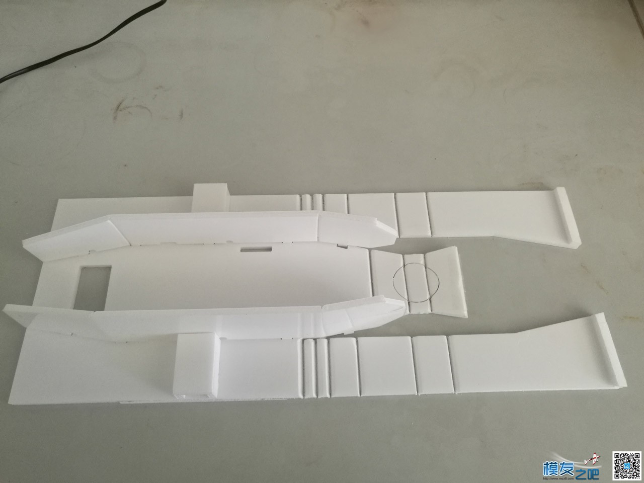 KT-780飞翼制作-2-机身篇 图纸,飞翼,hirm飞翼,消失的飞翼,卡版飞翼 作者:peter33 1558 