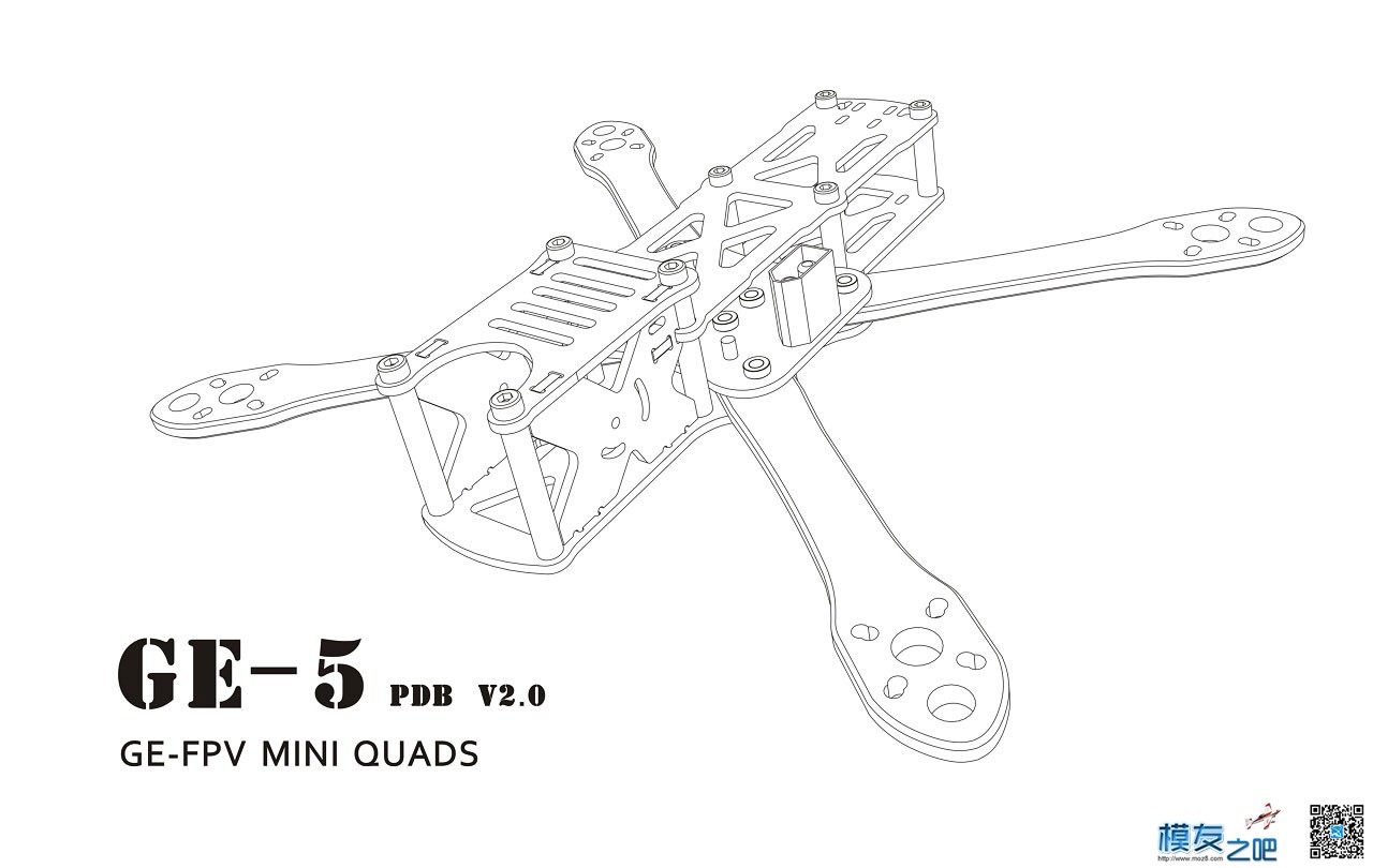 GE-5 V2.0 新分电板 美照 电池,图传,飞控,飞手,2019款国六URV 作者:GE-FPV 3447 