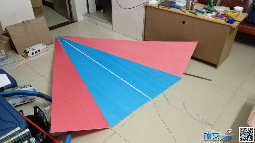2米大号纸飞机 图纸,68米纸飞机教程 作者:飞越天际线 3835 