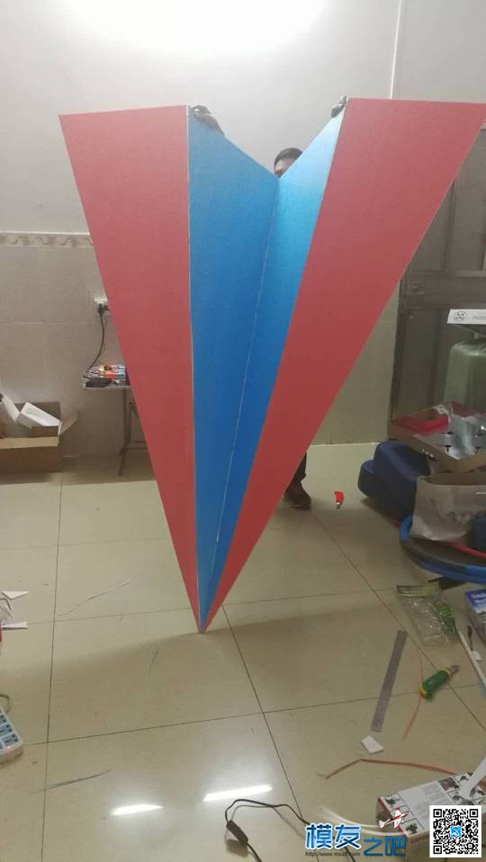 2米大号纸飞机 图纸,68米纸飞机教程 作者:飞越天际线 3566 