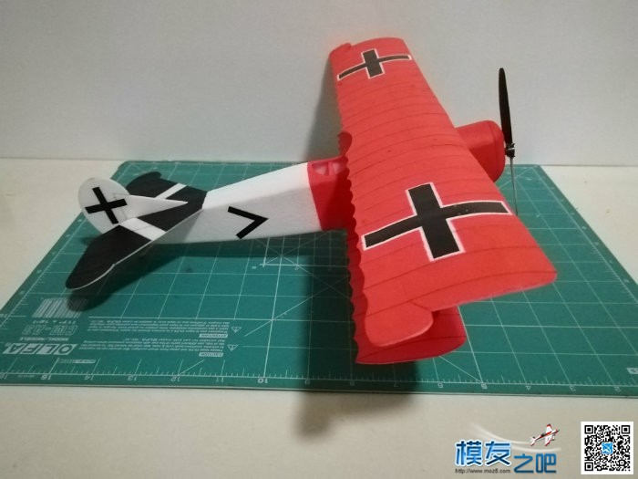 【爱因制造】新制Fokker DⅦ双翼机 舵机,接收机,aopa,双翼厂怎么样 作者:xbnlkdbxl 2472 