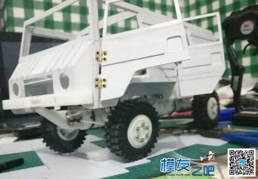 做了一辆很少见的模型车—平茨高尔 3D打印,1比1仿真车模型 作者:德克斯特 6443 