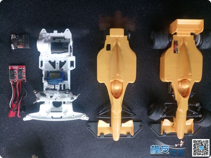 奥迪四驱车田宫双星迷你四驱车S2底盘遥控改装转向套件 电池,舵机,电调,电机,遥控器 作者:qq253655695 9718 