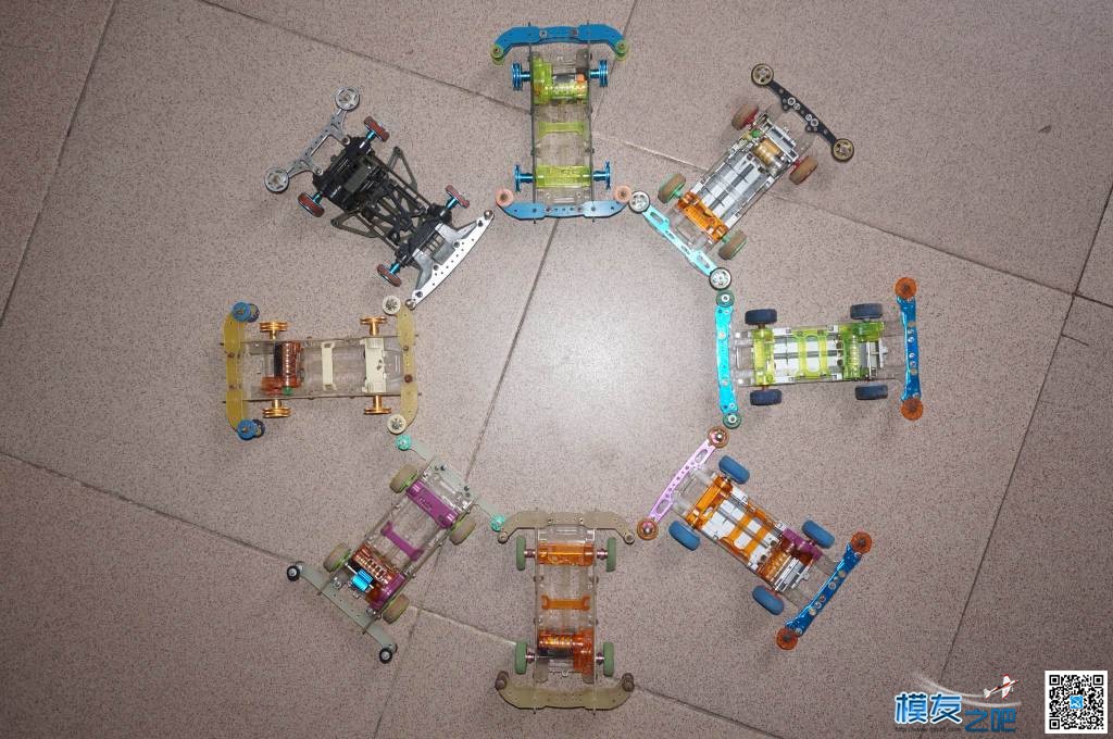 奥迪四驱车田宫双星迷你四驱车S2底盘遥控改装转向套件 电池,舵机,电调,电机,遥控器 作者:LDQ00 8048 