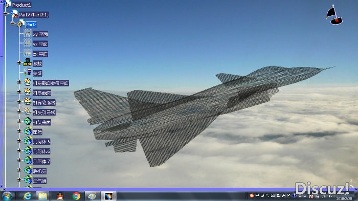 模型设计（二）CATIA——J-10A 模型,catia,模型设计,设计,—— 作者:侧卫-飞鹰 7496 