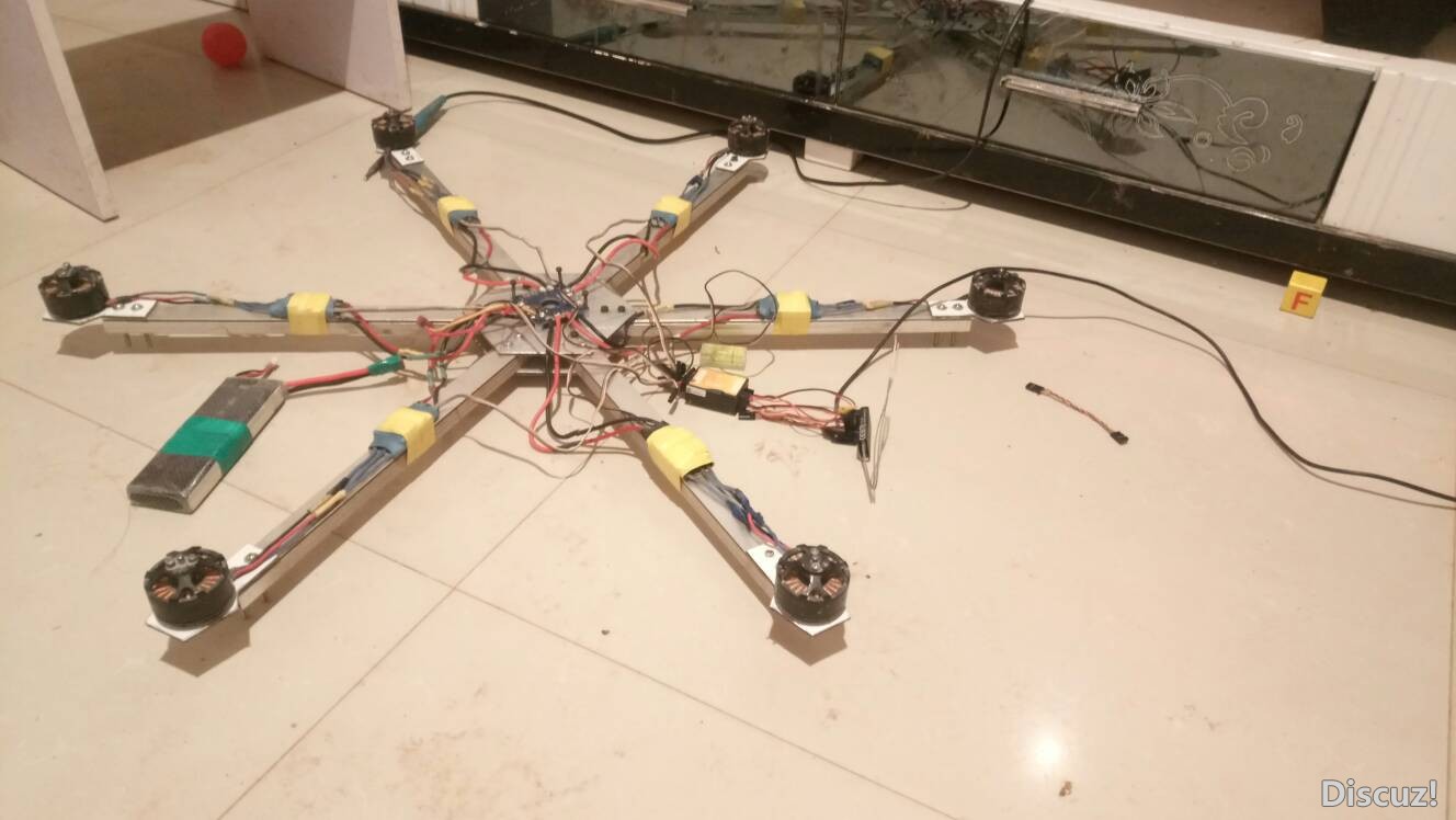 制作六旋翼 旋翼飞机制作 作者:皓奕飞行 3155 