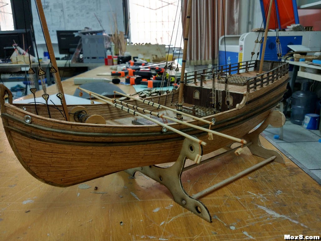 自开料制作的平塔号帆船 卡蒂萨号帆船,哥德堡号帆船,胜利号帆船 作者:mxw7172 3555 