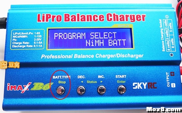 B6充电器给锂电池充放电的使用说明 电池,充电器,FUTABA,平衡充 作者:大姐大 9913 