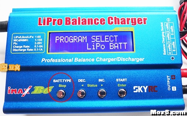 B6充电器给锂电池充放电的使用说明 电池,充电器,FUTABA,平衡充 作者:大姐大 4797 