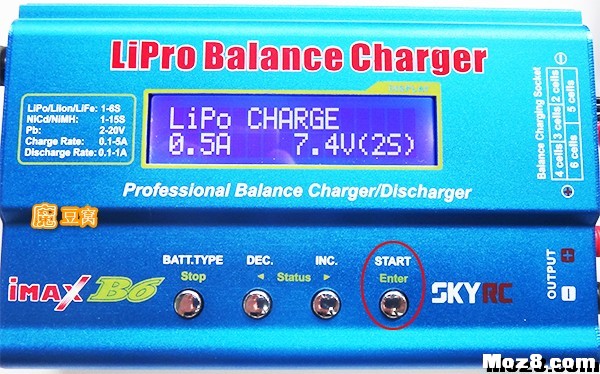 B6充电器给锂电池充放电的使用说明 电池,充电器,FUTABA,平衡充 作者:大姐大 9711 