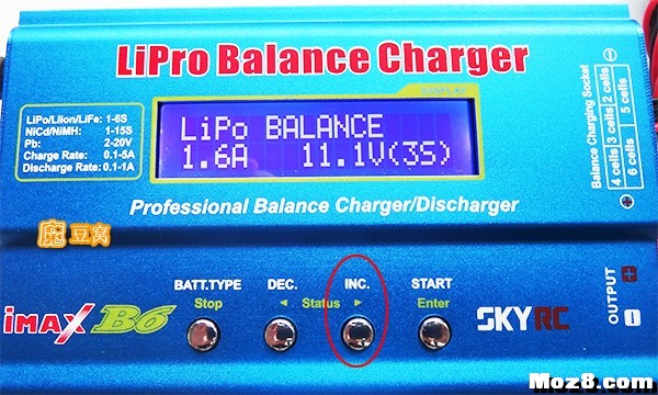 B6充电器给锂电池充放电的使用说明 电池,充电器,FUTABA,平衡充 作者:大姐大 7430 