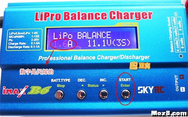 B6充电器给锂电池充放电的使用说明 电池,充电器,FUTABA,平衡充 作者:大姐大 5839 