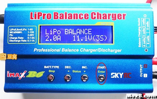 B6充电器给锂电池充放电的使用说明 电池,充电器,FUTABA,平衡充 作者:大姐大 8685 