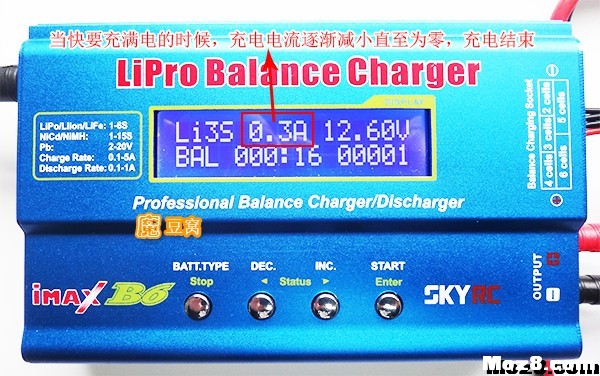 B6充电器给锂电池充放电的使用说明 电池,充电器,FUTABA,平衡充 作者:大姐大 8321 