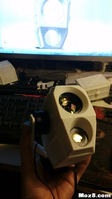 用监控变焦一体机芯做航拍摄像头  作者:炕头造机 6665 
