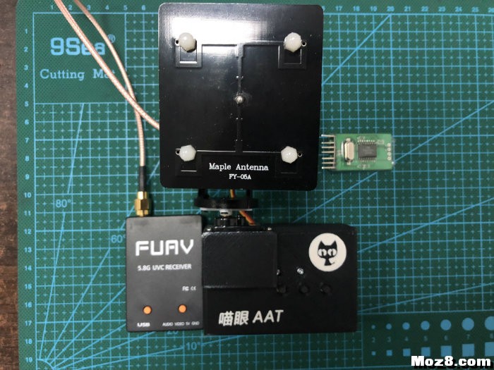 手机FPV之AAT版 天线,图传,FPV,接收机 作者:acunss 6001 