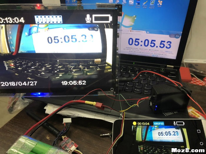 手机FPV之AAT版 天线,图传,FPV,接收机 作者:acunss 3989 