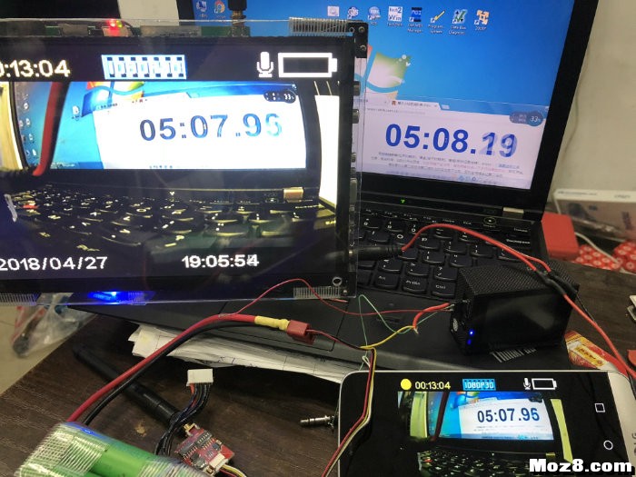 手机FPV之AAT版 天线,图传,FPV,接收机 作者:acunss 8225 