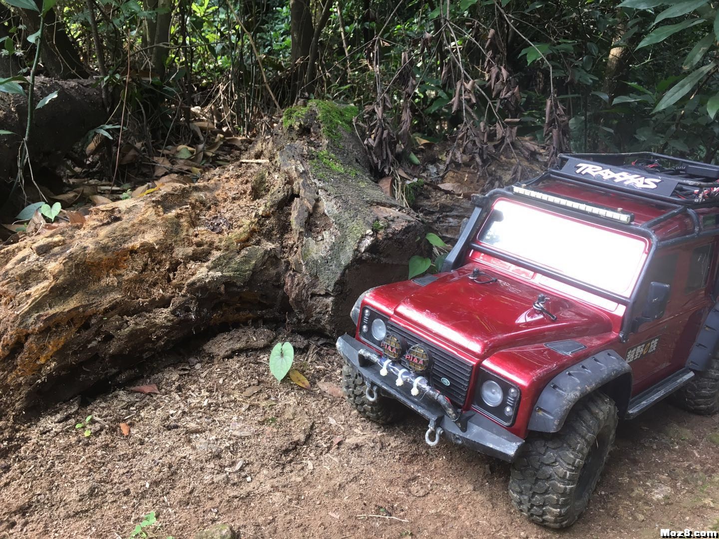 TRX4_穿越西樵山_体验差速姿态（20180605） 差速轮是什么,差速转向原理,差速控制,两轮差速,差速离心 作者:VeryVIP 4117 