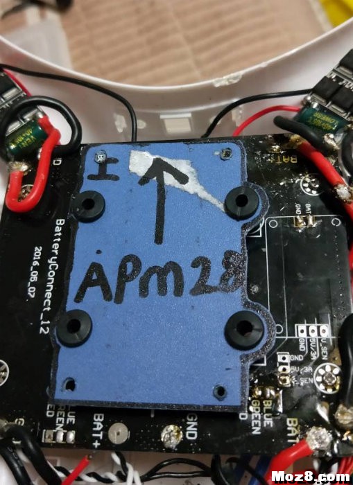 转自朋友的山精组装 电池,飞控,电调,电机,APM 作者:fpvfpv 263 
