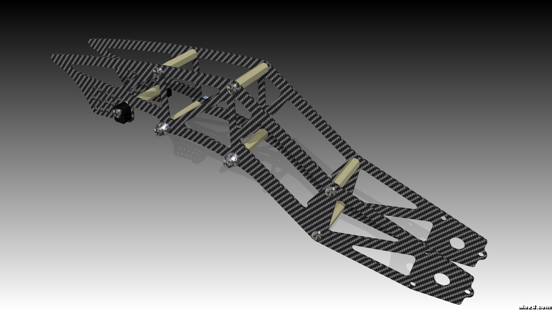 3D打印强爬，适合DIY 模型,电机,3d打印,DIY 作者:zsx4mp 5043 