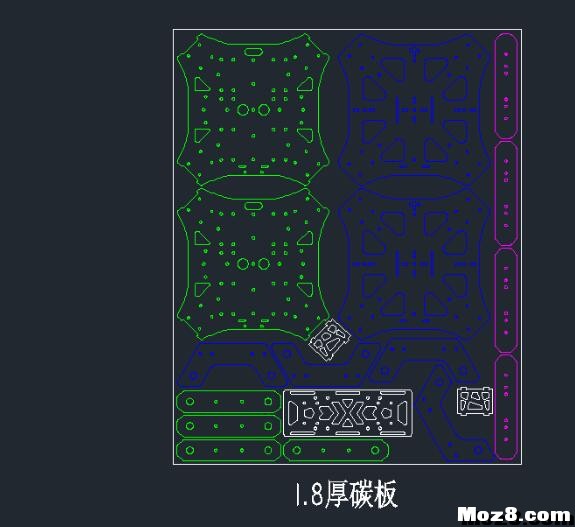 转自DIY给想伞折机架的模友一些帮助 云台,图纸,航拍,DIY,四轴 作者:fpvfpv 6899 