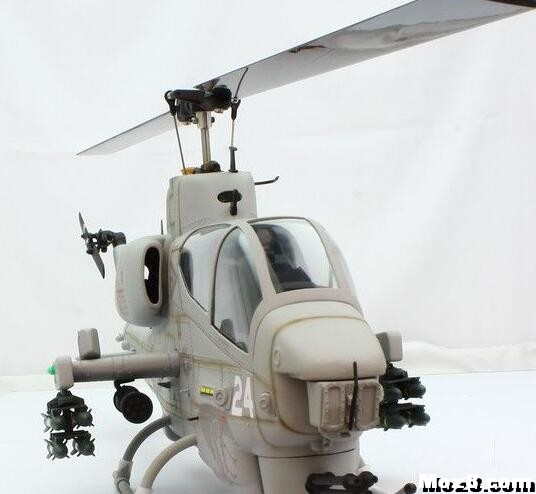 分享个毒物：470级欧直“AS350-松鼠”三桨头直升机 直升机 作者:fpvfpv 452 