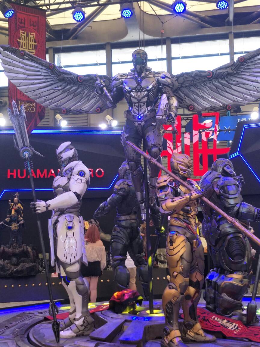 2018chinajoy上海国际展览中心 穿越机,模型,机器人,富斯,模拟器 作者:天山一棵松 4198 